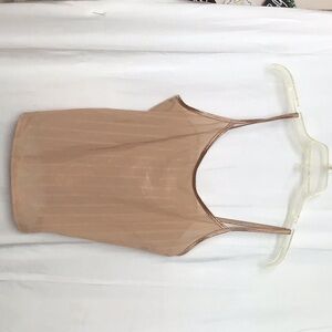 Warner's Tan Tank Top